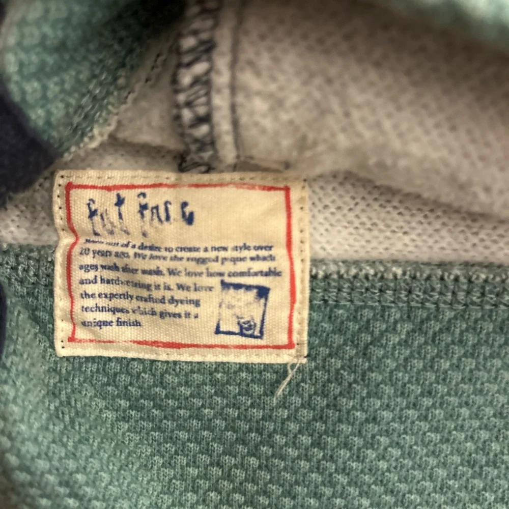 Women’s Fat Face Airlie Blue/Green Sweat Top - Great Condition!